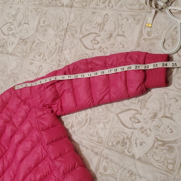 DKNY Pink Down Puffer Jacket Size M - Picture 9 of 16
